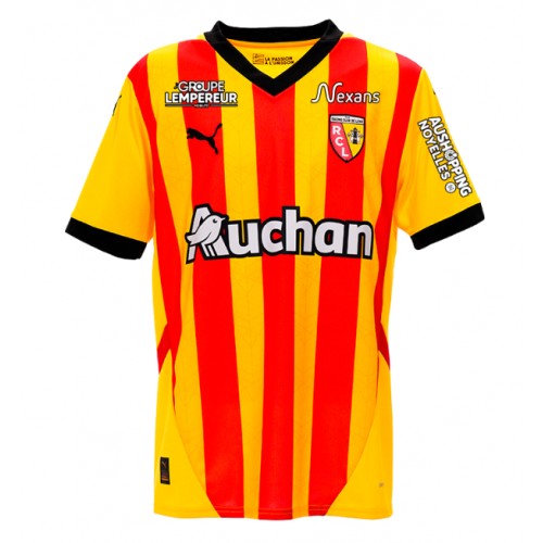 Pánský Fotbalový dres RC Lens 2024-25 Domácí Krátký Rukáv